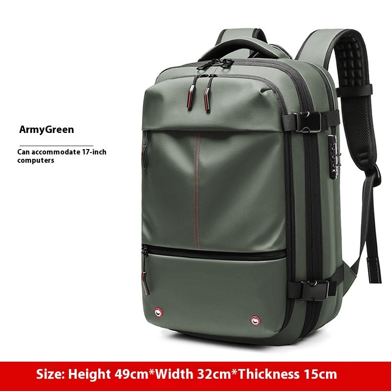 Organza Travel® Vacuum Compression Travel Backpack | Multifunction Travel Backpack - Large Capacity Laptop & Storage Bag for Travel