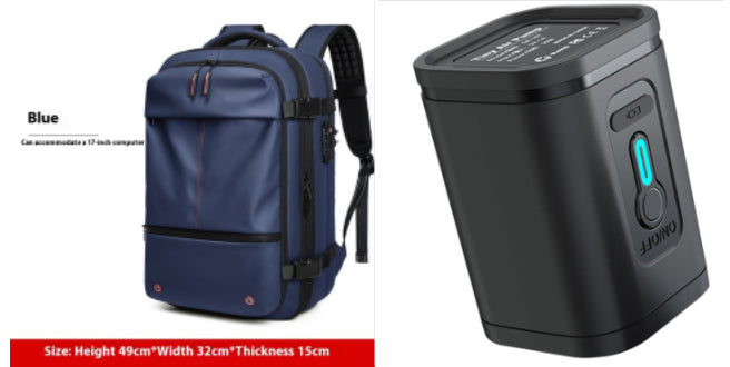 Organza Travel® Vacuum Compression Travel Backpack | Multifunction Travel Backpack - Large Capacity Laptop & Storage Bag for Travel