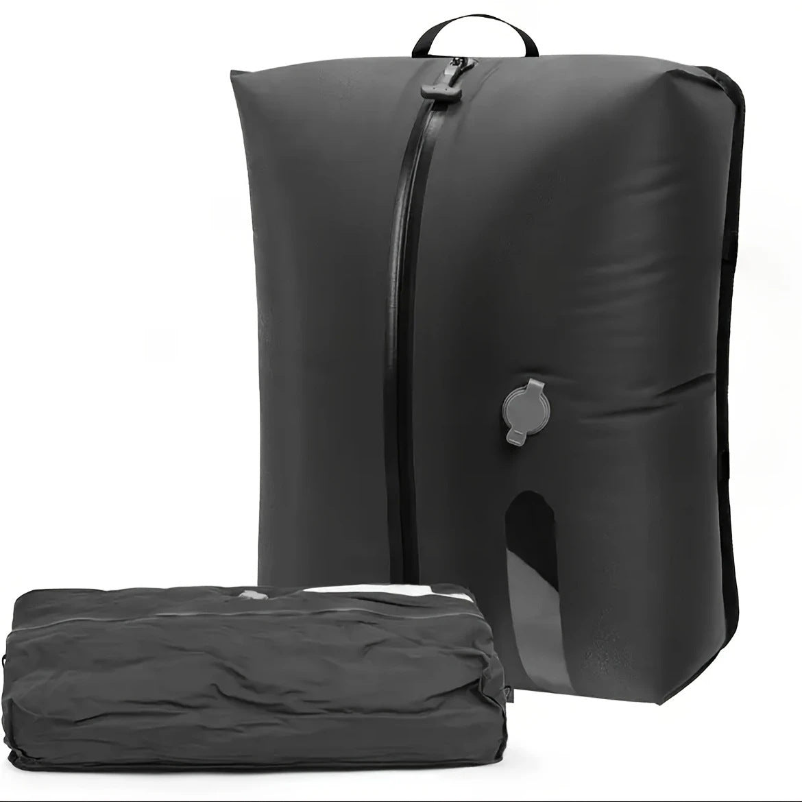 Organza Travel® 17L Vacuum Compression Bag with Air Pump | Reusable Travel Storage Bag for Clothes