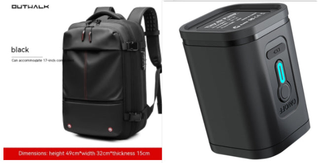 Organza Travel® Vacuum Compression Travel Backpack | Multifunction Travel Backpack - Large Capacity Laptop & Storage Bag for Travel