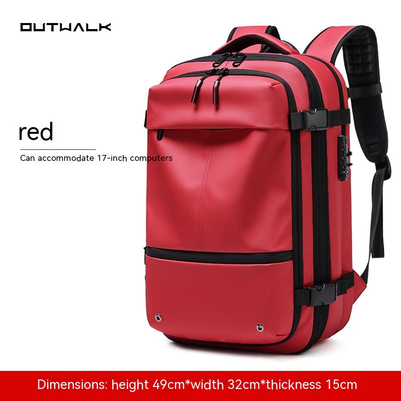 Organza Travel® Vacuum Compression Travel Backpack | Multifunction Travel Backpack - Large Capacity Laptop & Storage Bag for Travel