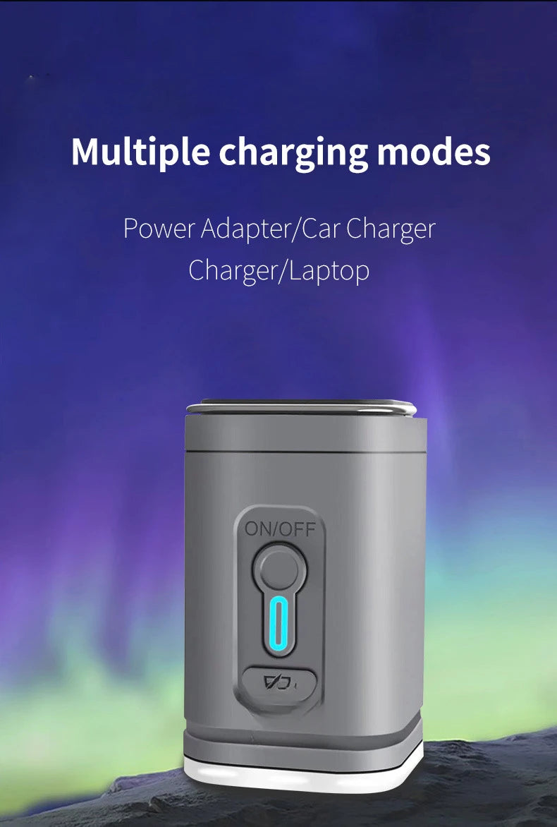 Organza Travel® Mini Portable Air Pump | USB Rechargeable Inflator/Deflator for Travel, Air Mattresses & Vacuum Bags