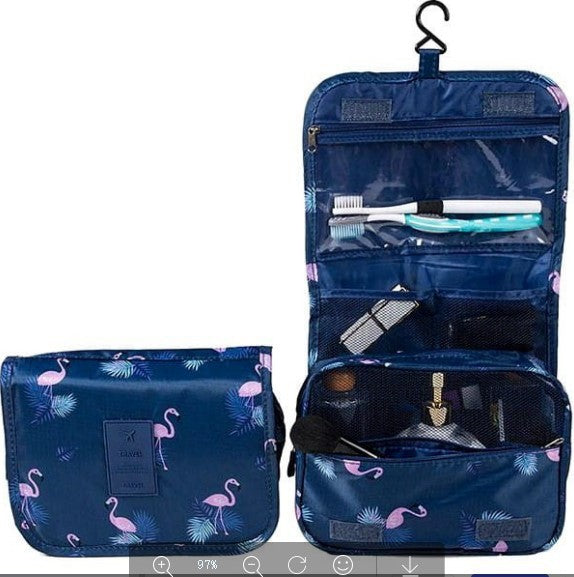 Organza Travel® Travel Cosmetic Organizer Bag | Elegant Makeup & Toiletry Storage Case